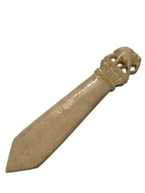 Carved Elephant Bookmark - Vintage